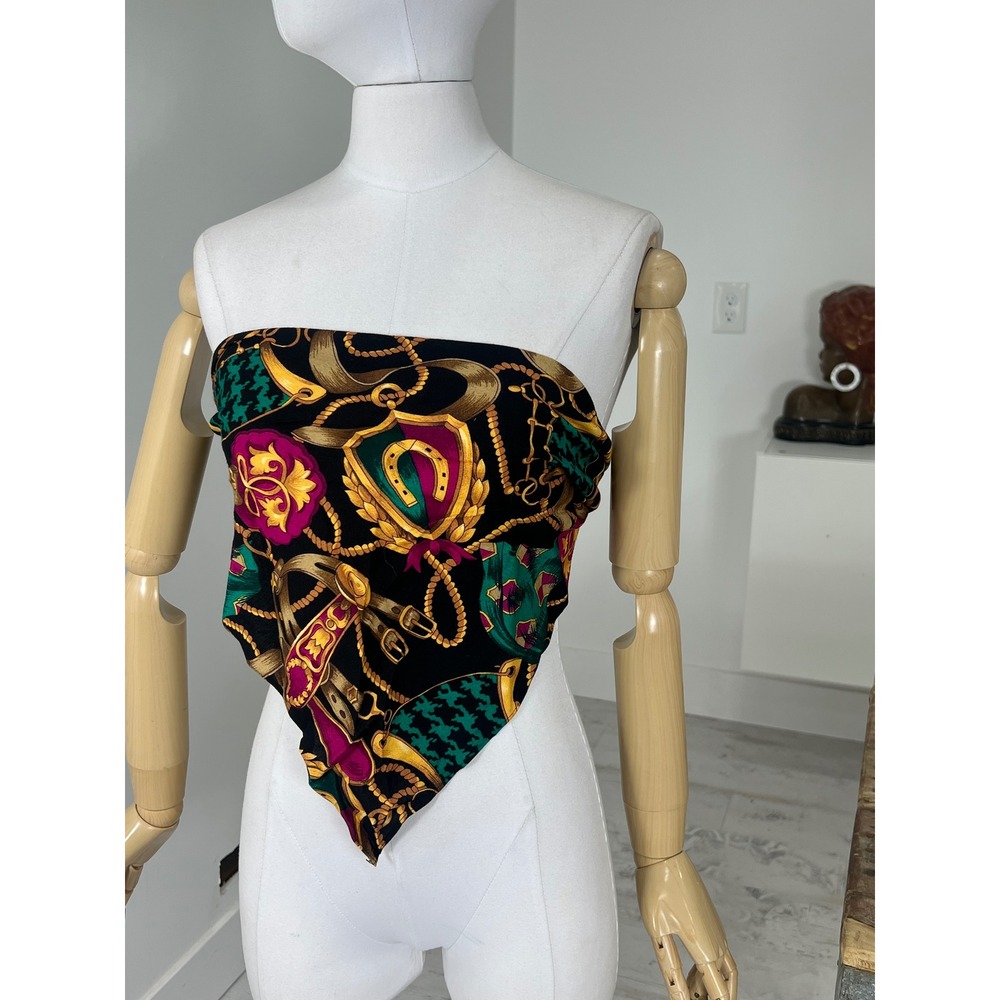 Equestrian Triangle Scarf - Picture 2 of 3